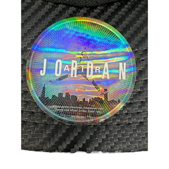 Air Jordan True Hat Men Black Camo Embroidered Logo Jumpman Snap Back Cap NWOT - Picture 11 of 11